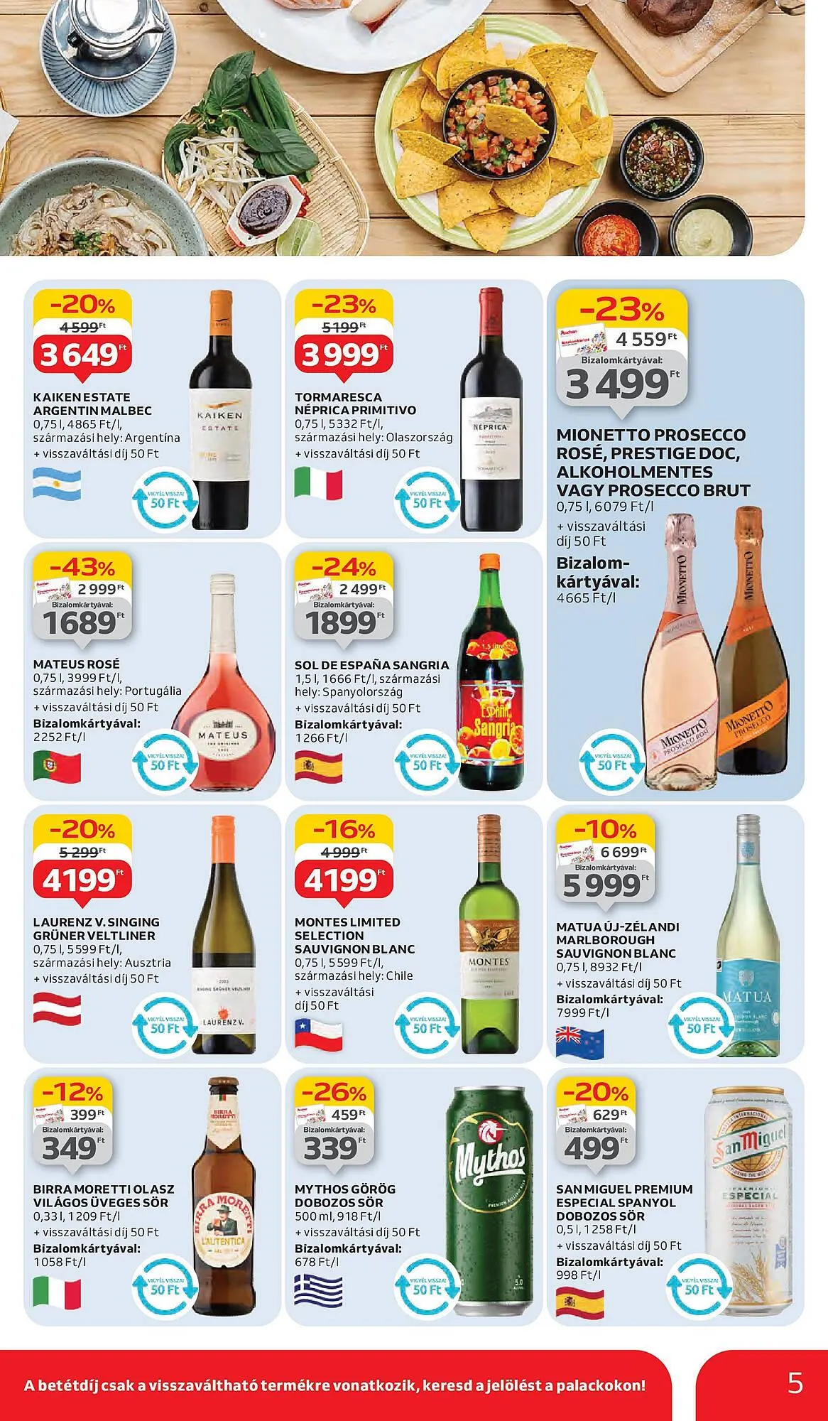 Katalógus Auchan akciós újság június 5.-tól június 11.-ig 2025. - Oldal 5