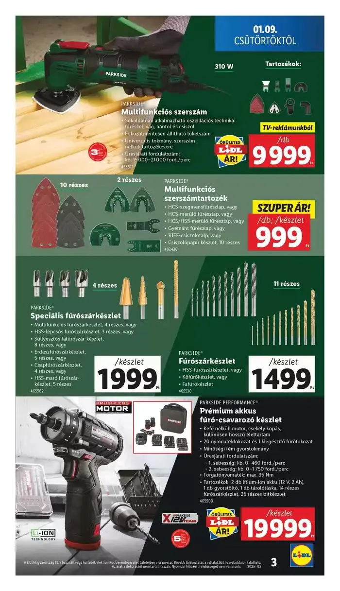 Katalógus Nonfood kínálatunk - 02. hét január 9.-tól január 15.-ig 2025. - Oldal 3