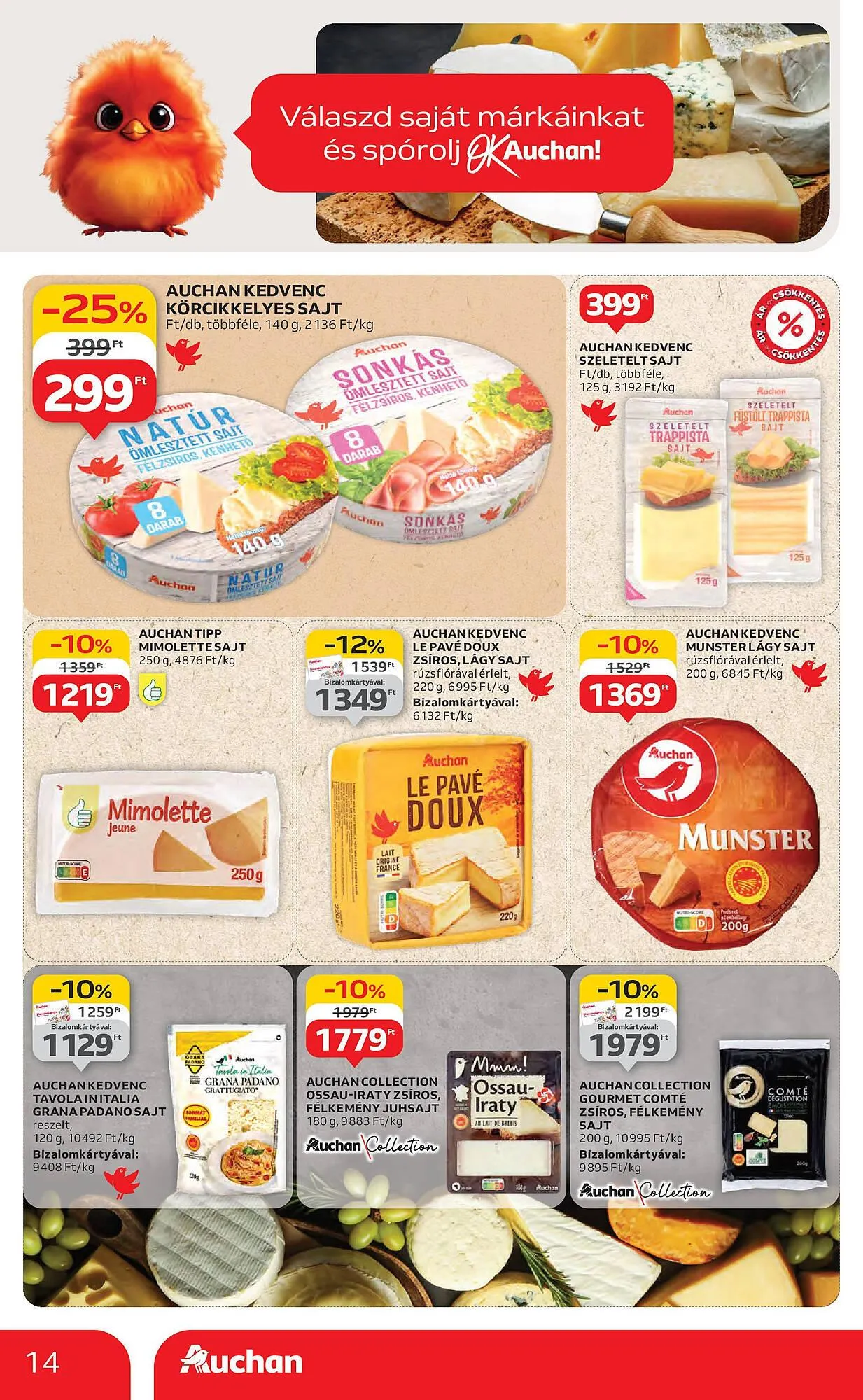 Katalógus Auchan akciós újság július 31.-tól augusztus 6.-ig 2025. - Oldal 14