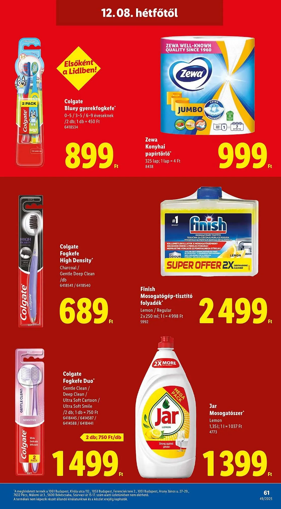 Katalógus Lidl akciós újság december 4.-tól december 10.-ig 2025. - Oldal 61