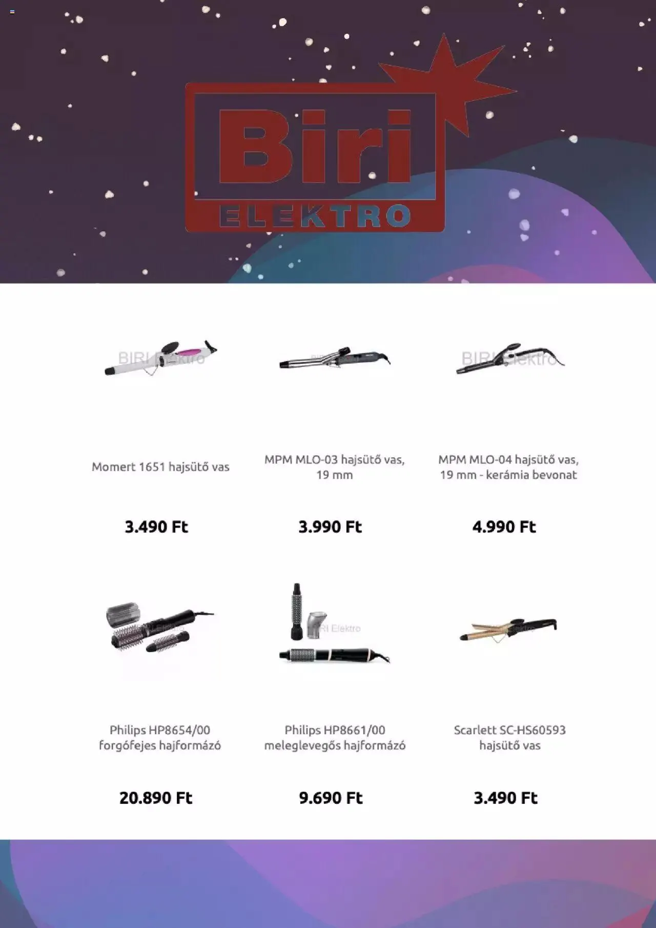 Katalógus Biri Elektro - Akciós újság december 6.-tól december 31.-ig 2023. - Oldal 4