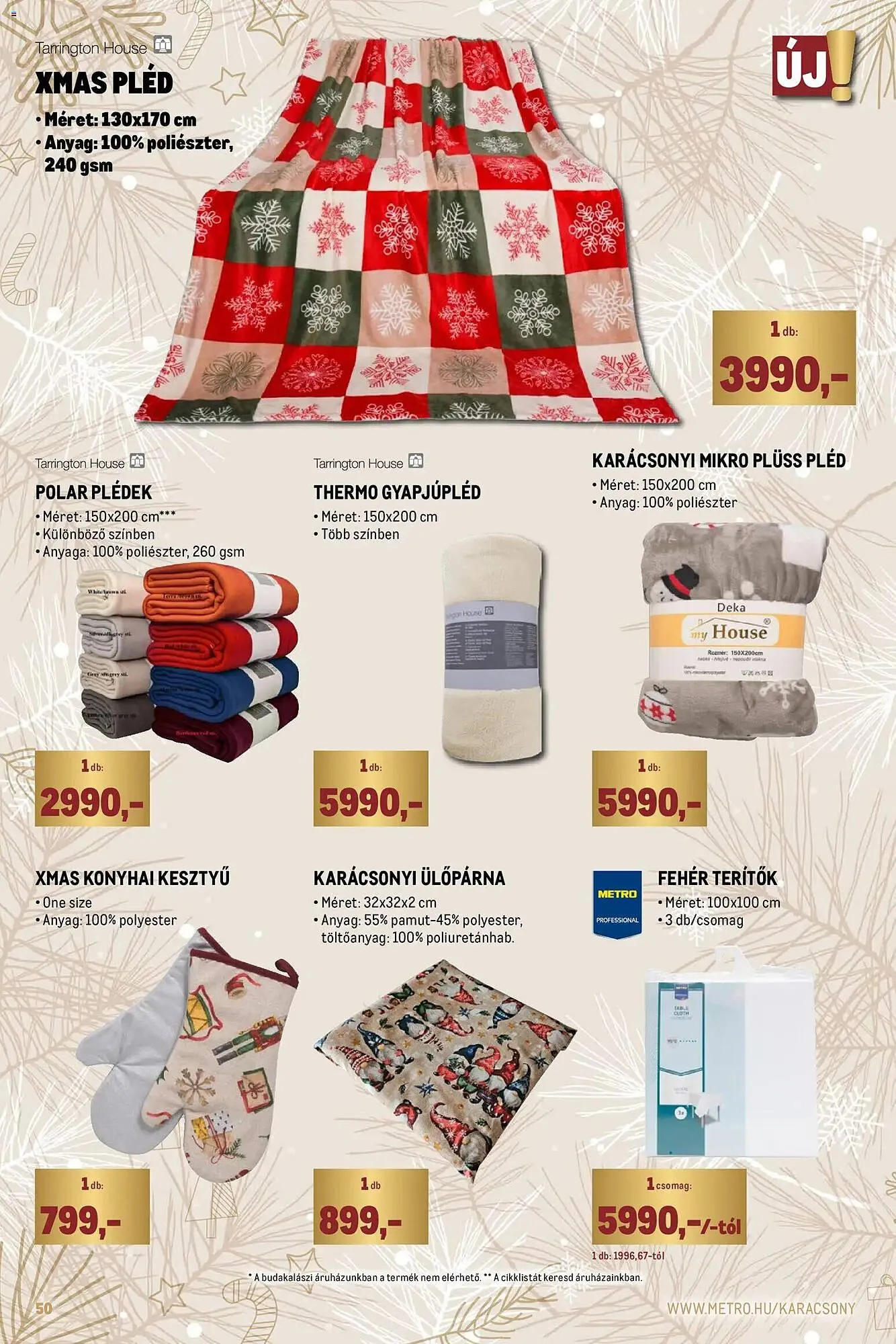 Katalógus Metro akciós újság december 1.-tól december 31.-ig 2025. - Oldal 50