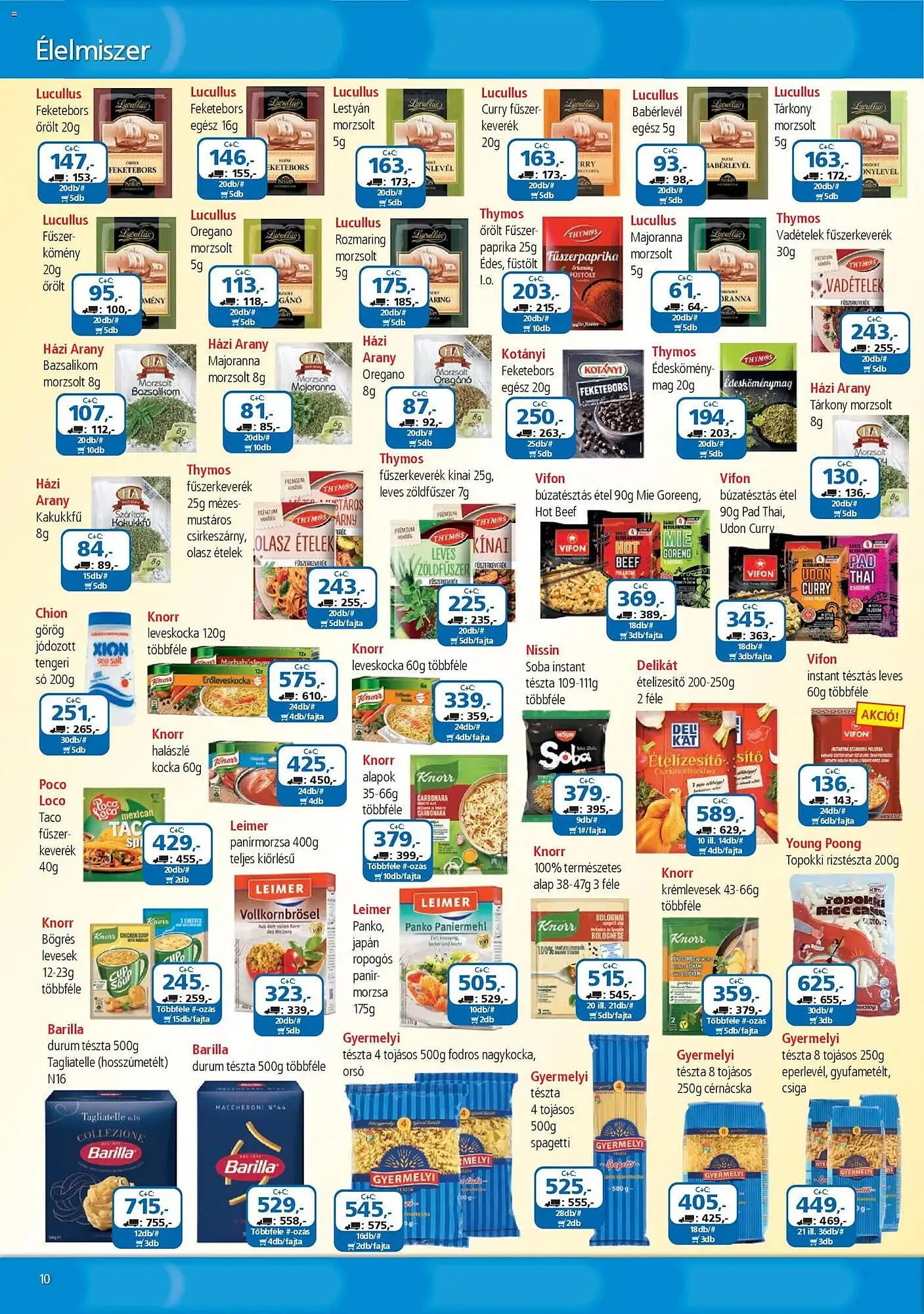 Katalógus ÁRKLUB akciós újság április 1.-tól április 30.-ig 2026. - Oldal 10