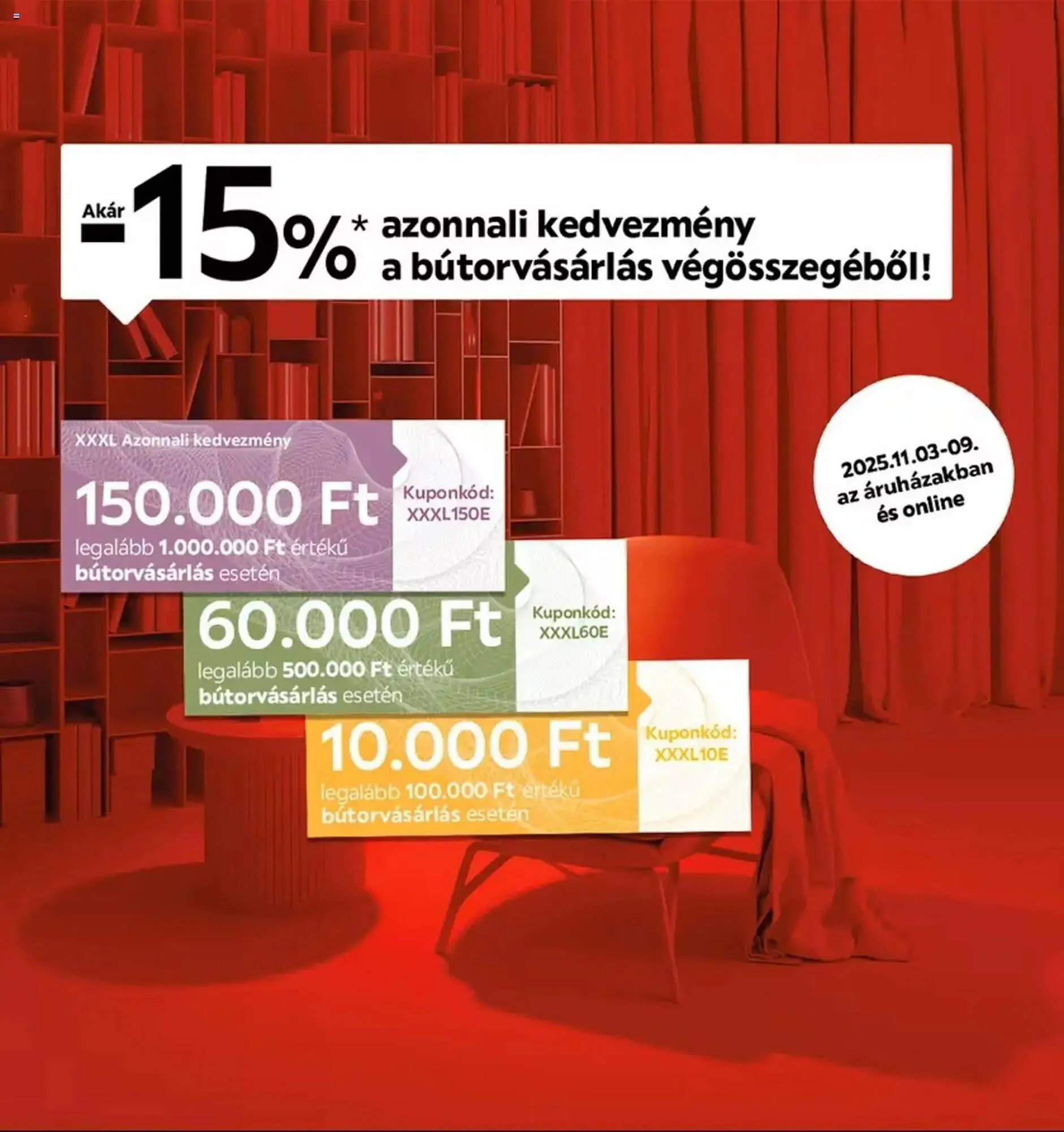 Katalógus XXXLutz akciós újság november 3.-tól november 9.-ig 2025. - Oldal 2