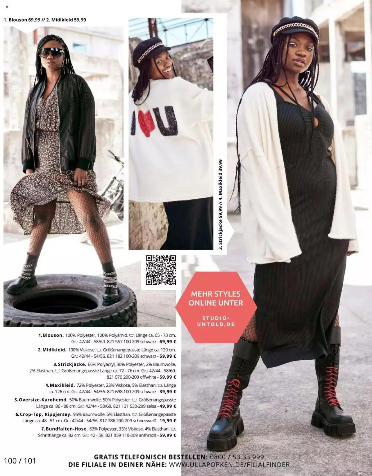 Katalógus Ulla Popken - Akciós újság július 1.-tól július 31.-ig 2023. - Oldal 100