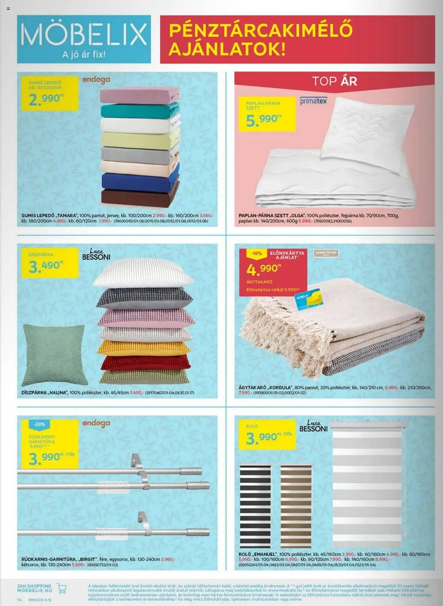 Katalógus Möbelix akciós újság március 18.-tól március 31.-ig 2024. - Oldal 14