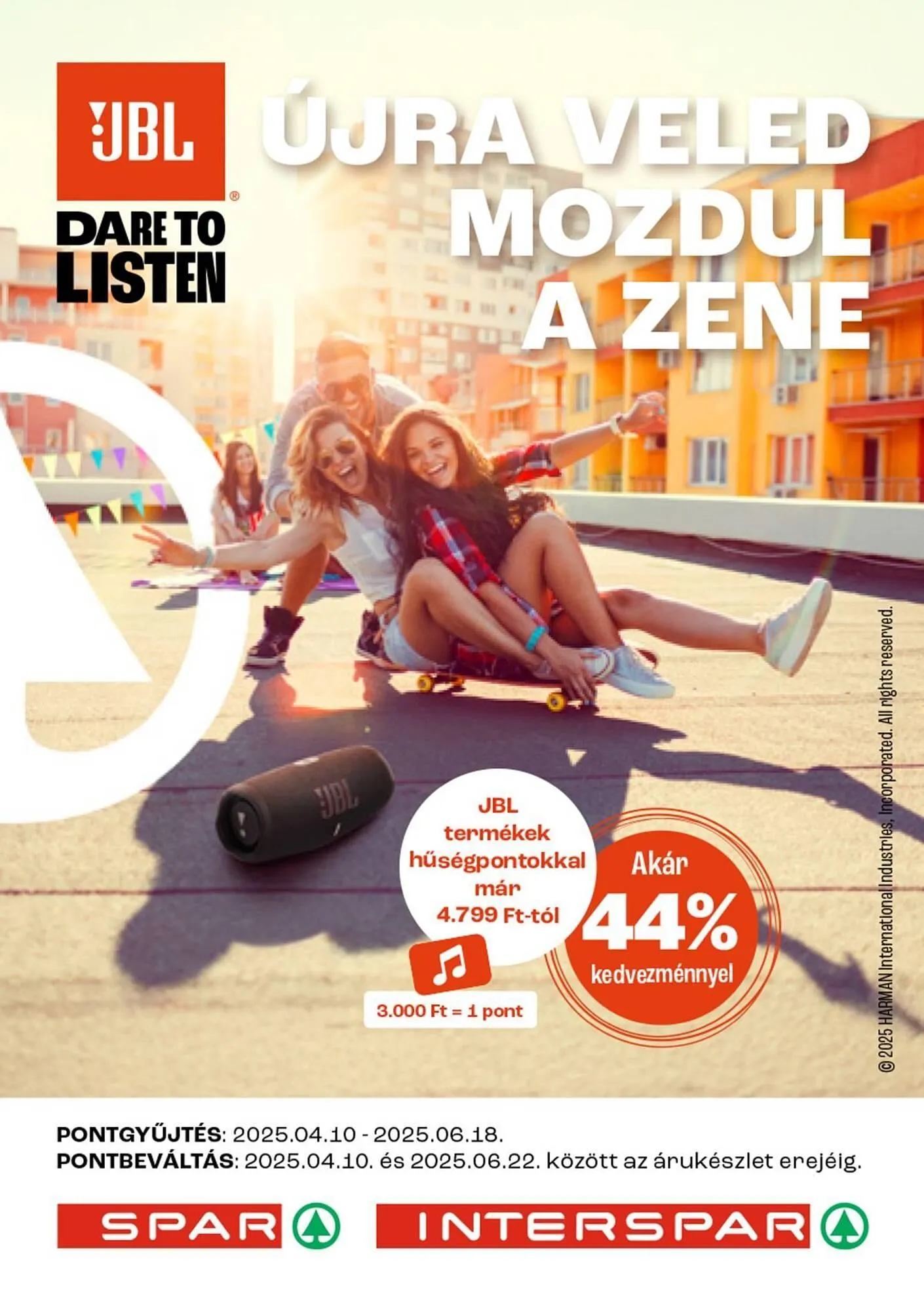 Katalógus Spar akciós újság április 6.-tól június 22.-ig 2025. - Oldal 1