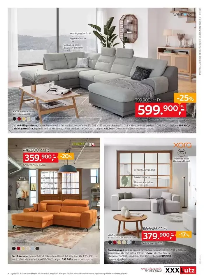 Katalógus XXXLutz akciós november 11.-tól december 8.-ig 2024. - Oldal 17