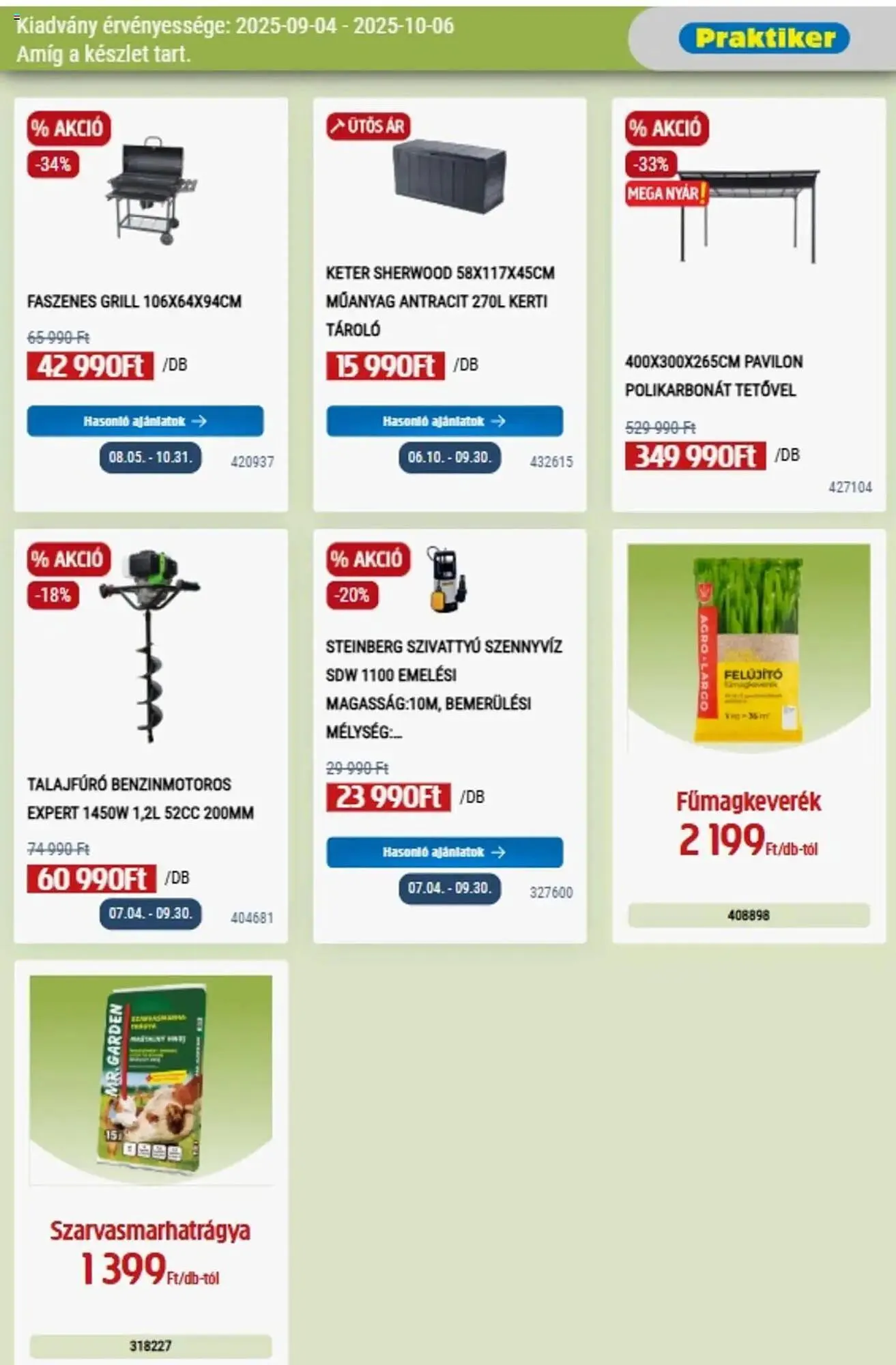 Katalógus Praktiker akciós újság szeptember 4.-tól október 6.-ig 2025. - Oldal 17