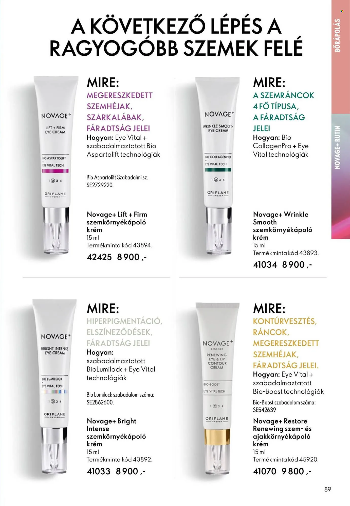 Katalógus Oriflame katalógus december 24.-tól január 20.-ig 2026. - Oldal 89