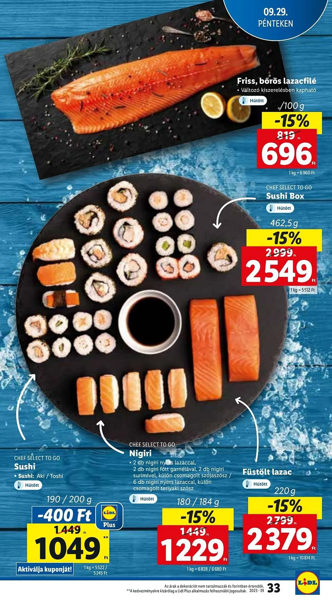 Katalógus Lidl akciós újság szeptember 28.-tól október 4.-ig 2023. - Oldal 33