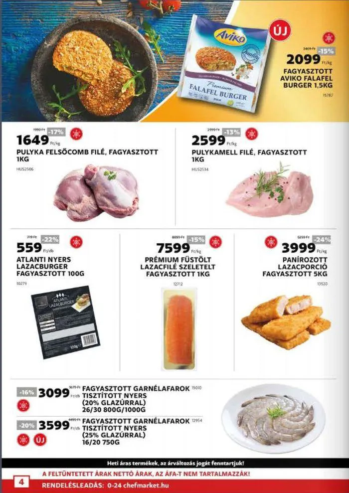 Katalógus Chef Market Magazin augusztus 1.-tól augusztus 31.-ig 2024. - Oldal 4