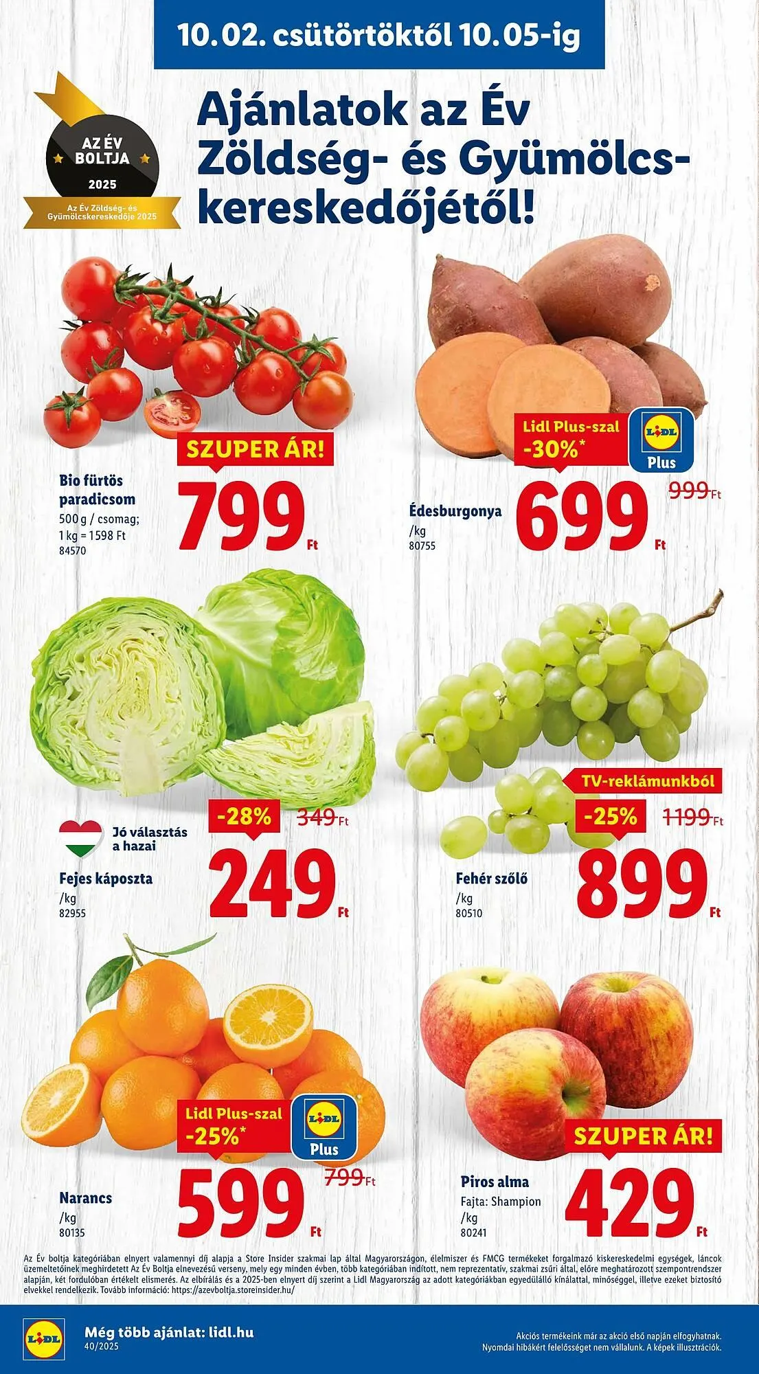 Katalógus Lidl akciós újság október 2.-tól október 8.-ig 2025. - Oldal 4