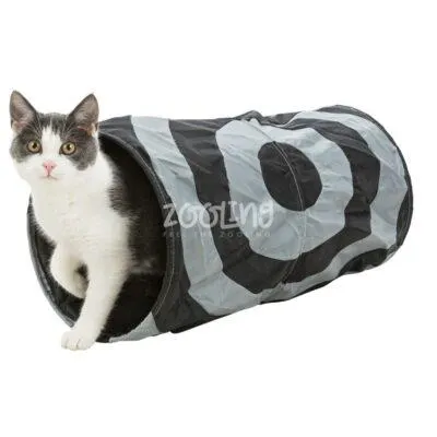 Trixie alagút macskáknak (szürke) Ø25cm/50cm