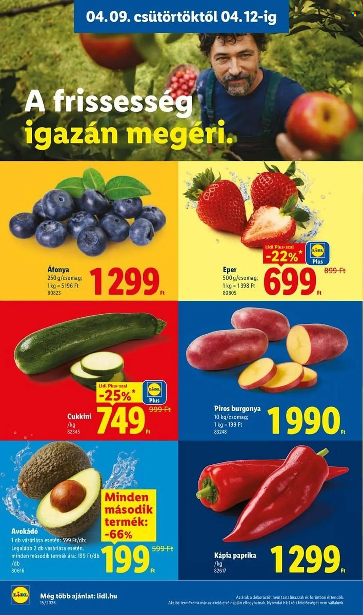 Katalógus Lidl akciós újság április 9.-tól április 15.-ig 2026. - Oldal 4