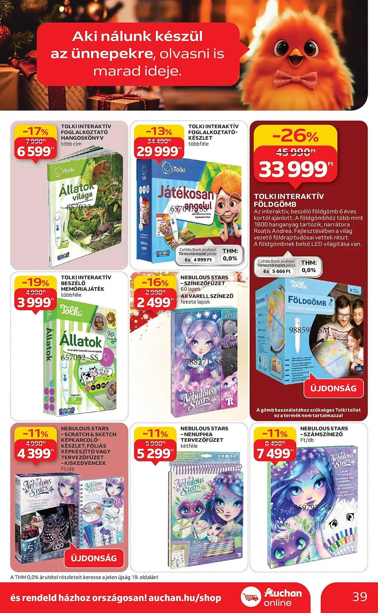 Katalógus Auchan akciós újság november 13.-tól december 24.-ig 2025. - Oldal 39