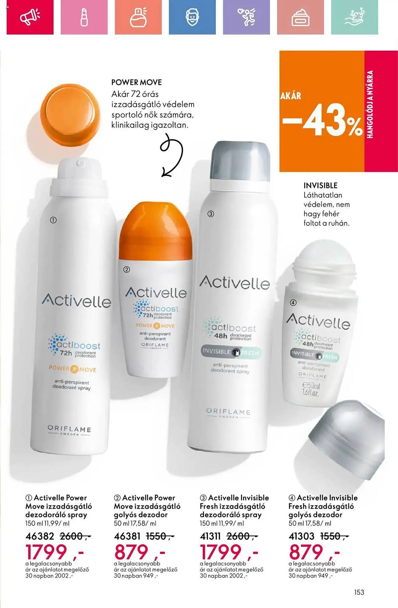 Katalógus Oriflame akciós újság május 4.-tól május 24.-ig 2025. - Oldal 153