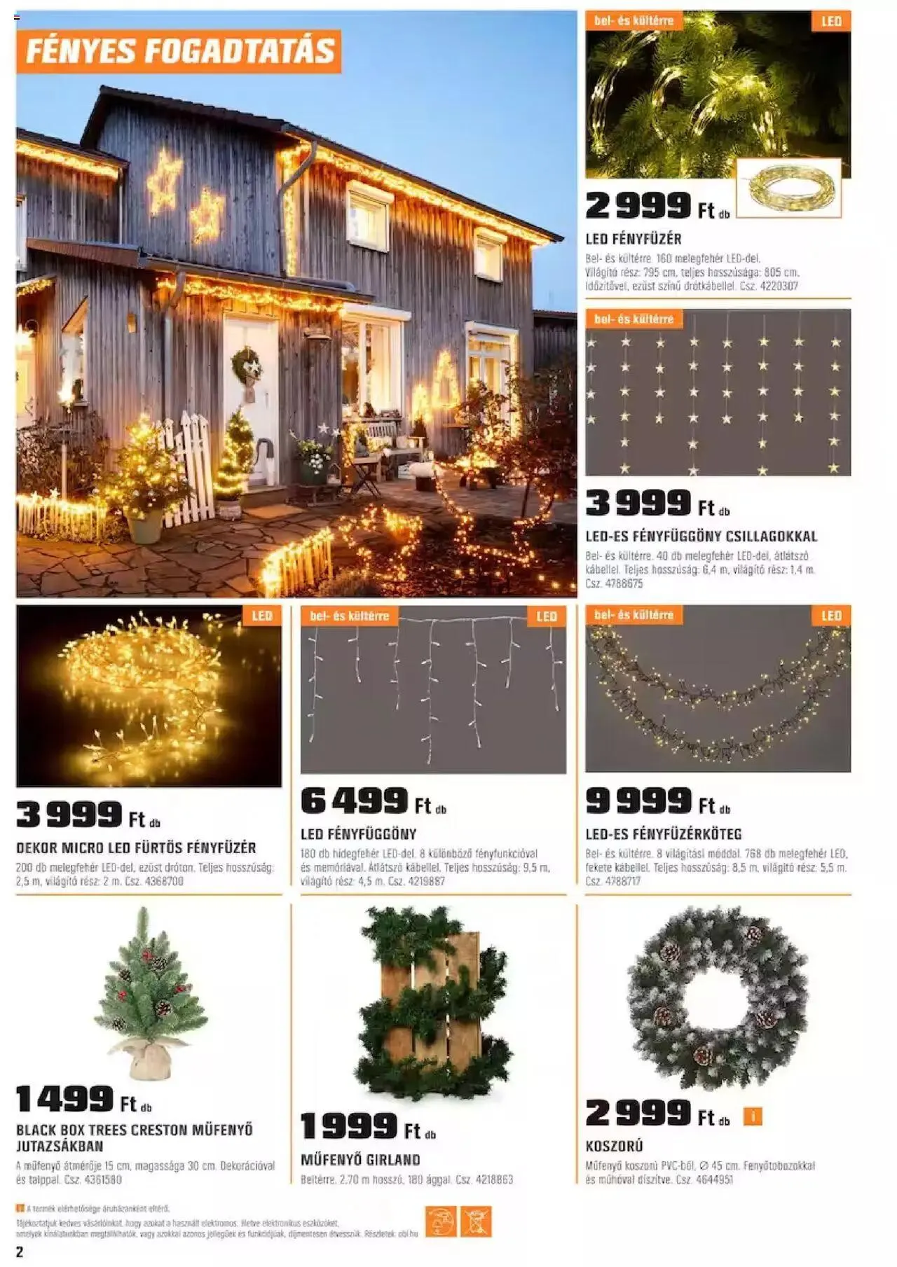 Katalógus OBI - Legyen ünnepibb! november 2.-tól november 30.-ig 2023. - Oldal 2