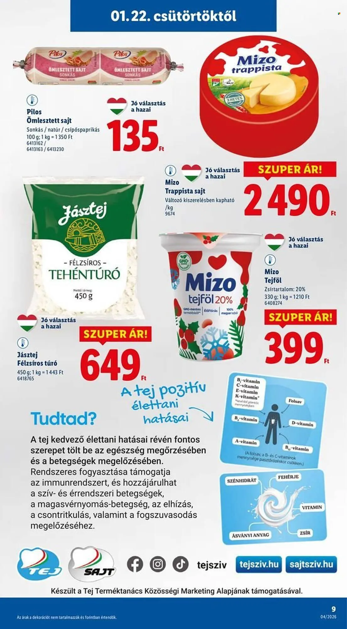Katalógus Lidl akciós újság január 22.-tól január 28.-ig 2026. - Oldal 9