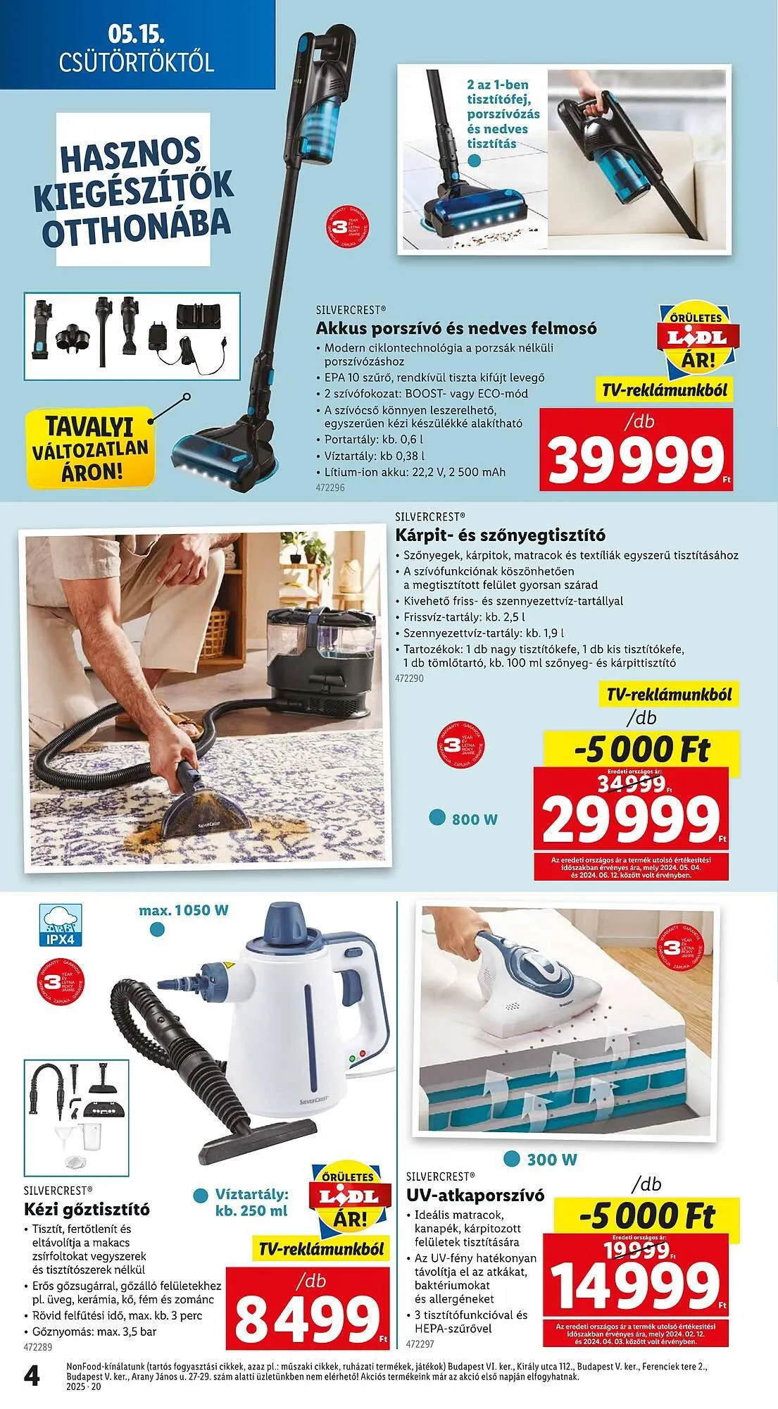 Katalógus Lidl akciós újság május 15.-tól május 21.-ig 2025. - Oldal 4