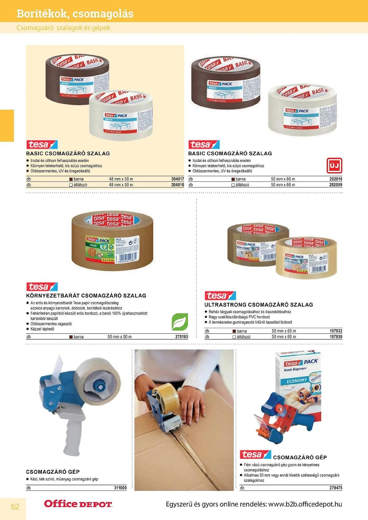 Katalógus Office Depot akciós újság május 9.-tól december 31.-ig 2026. - Oldal 52