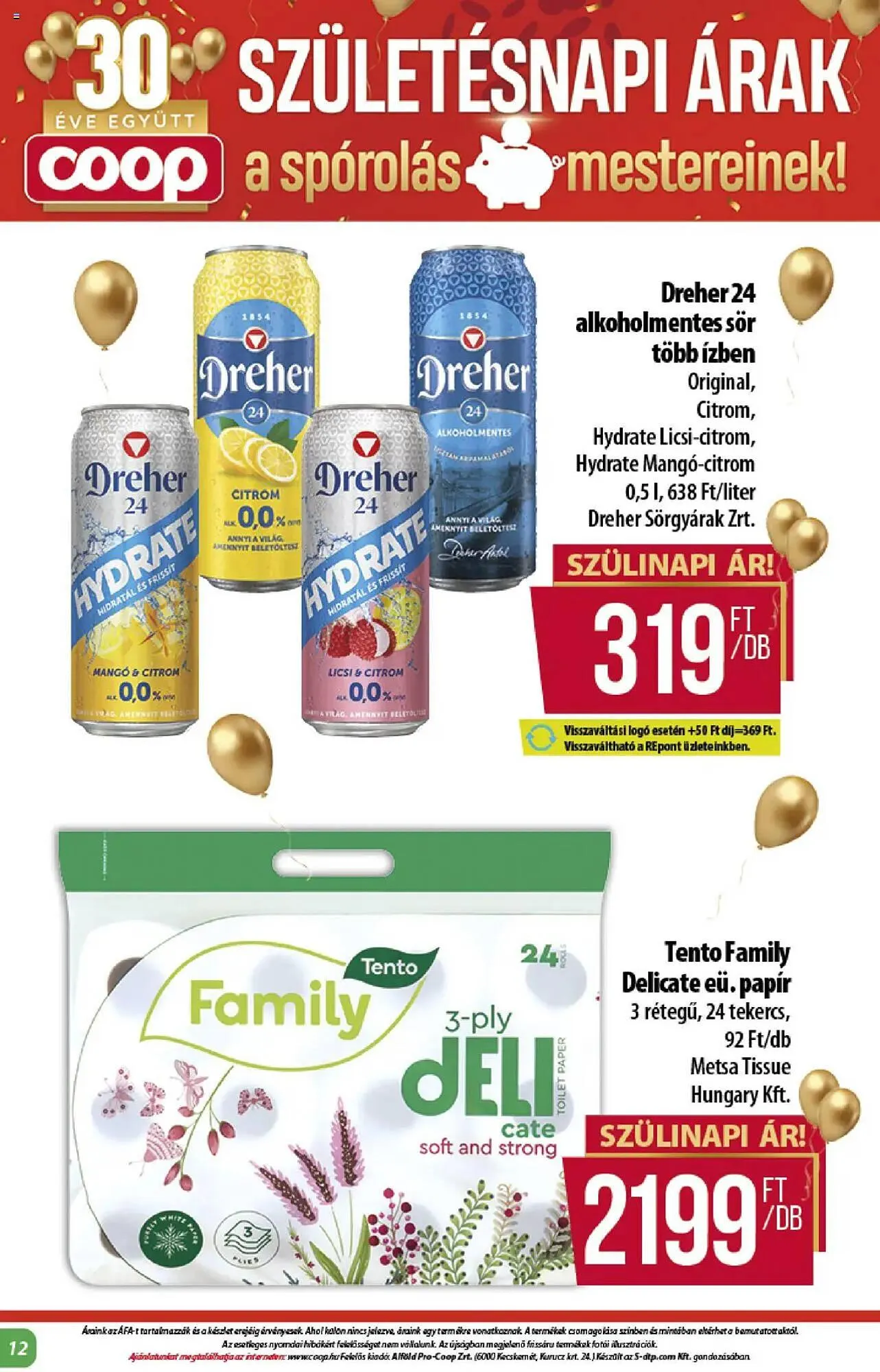 Katalógus Coop akciós újság április 24.-tól április 30.-ig 2025. - Oldal 12