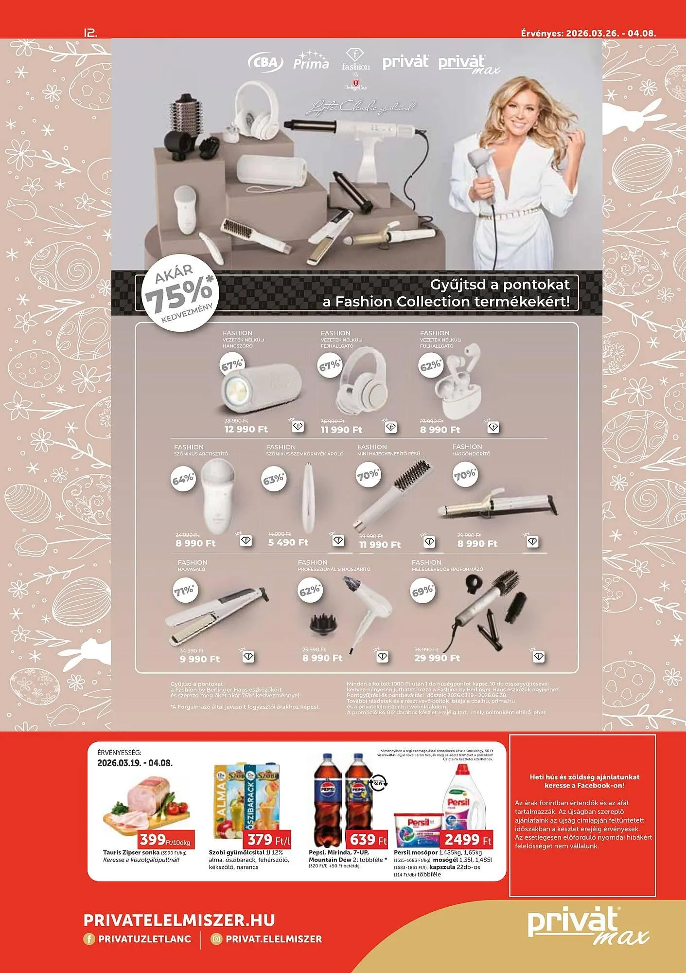 Katalógus PRIVÁT akciós újság március 26.-tól április 8.-ig 2026. - Oldal 12