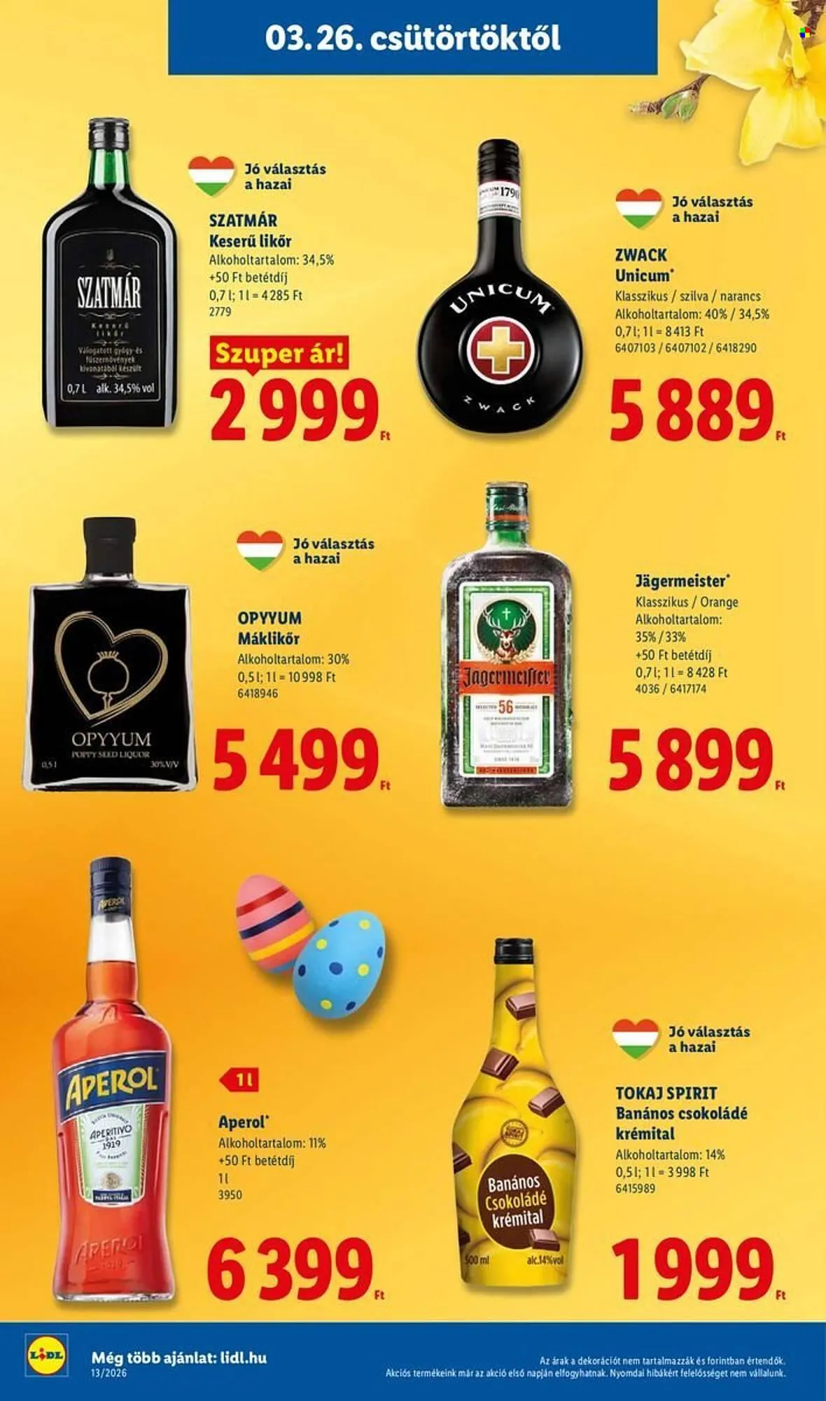 Katalógus Lidl akciós újság március 26.-tól április 1.-ig 2026. - Oldal 26