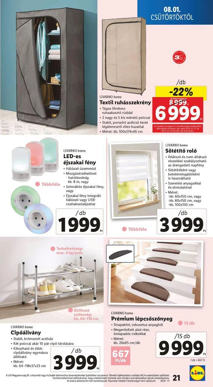 Katalógus Akciós újság – 31. hét augusztus 6.-tól augusztus 7.-ig 2024. - Oldal 21
