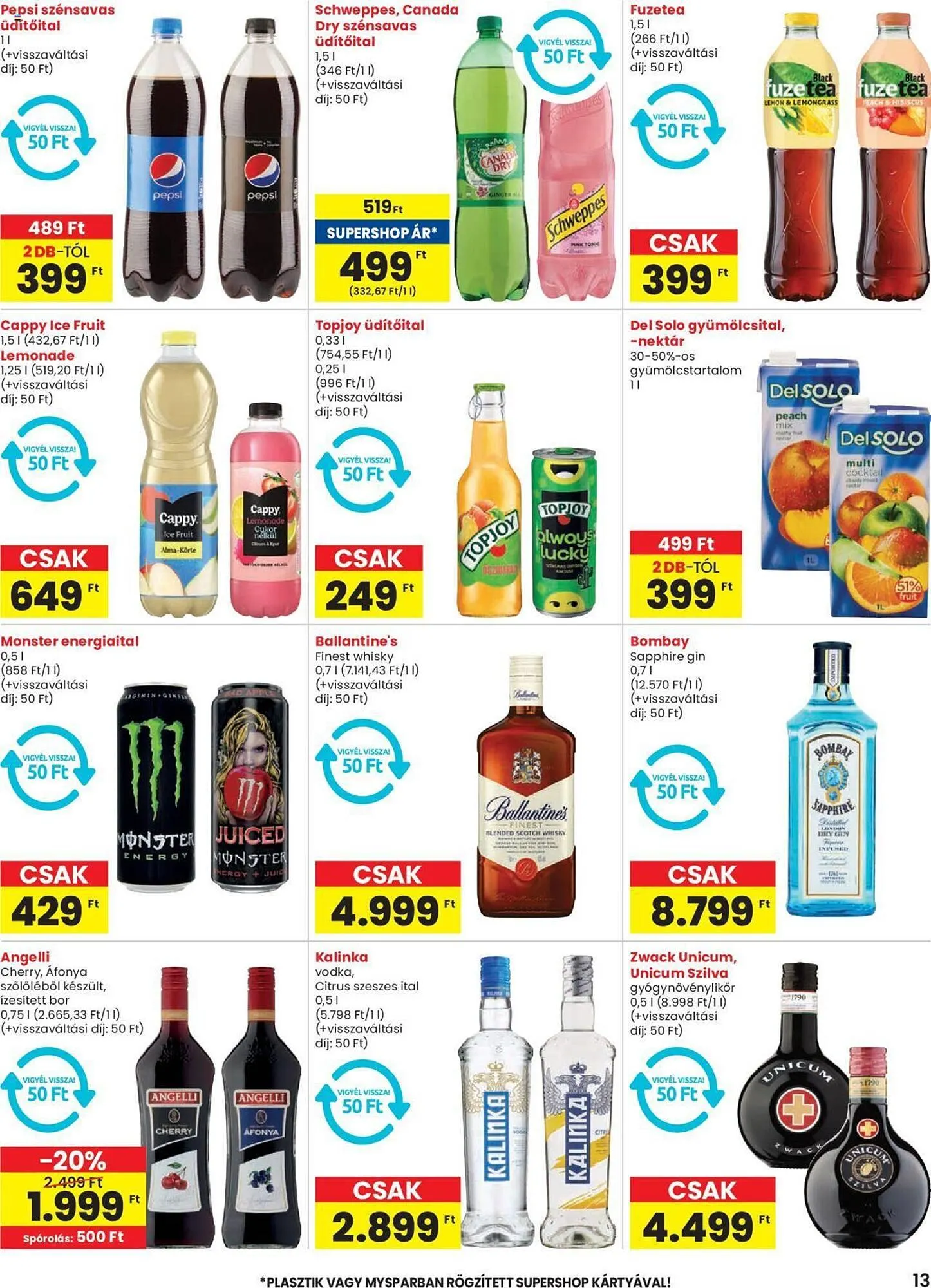 Katalógus Spar akciós újság augusztus 8.-tól augusztus 8.-ig 2024. - Oldal 13