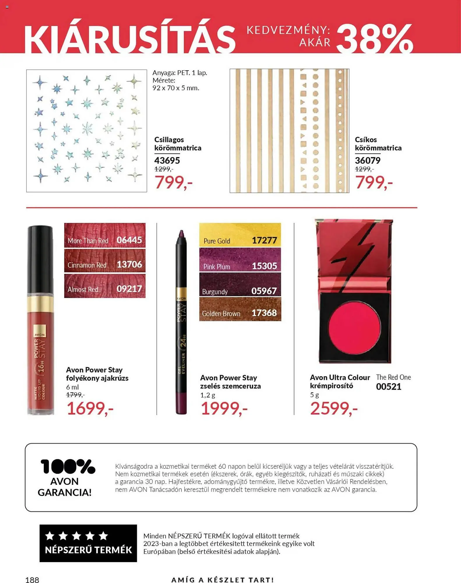 Katalógus AVON katalógus december 1.-tól december 31.-ig 2025. - Oldal 194