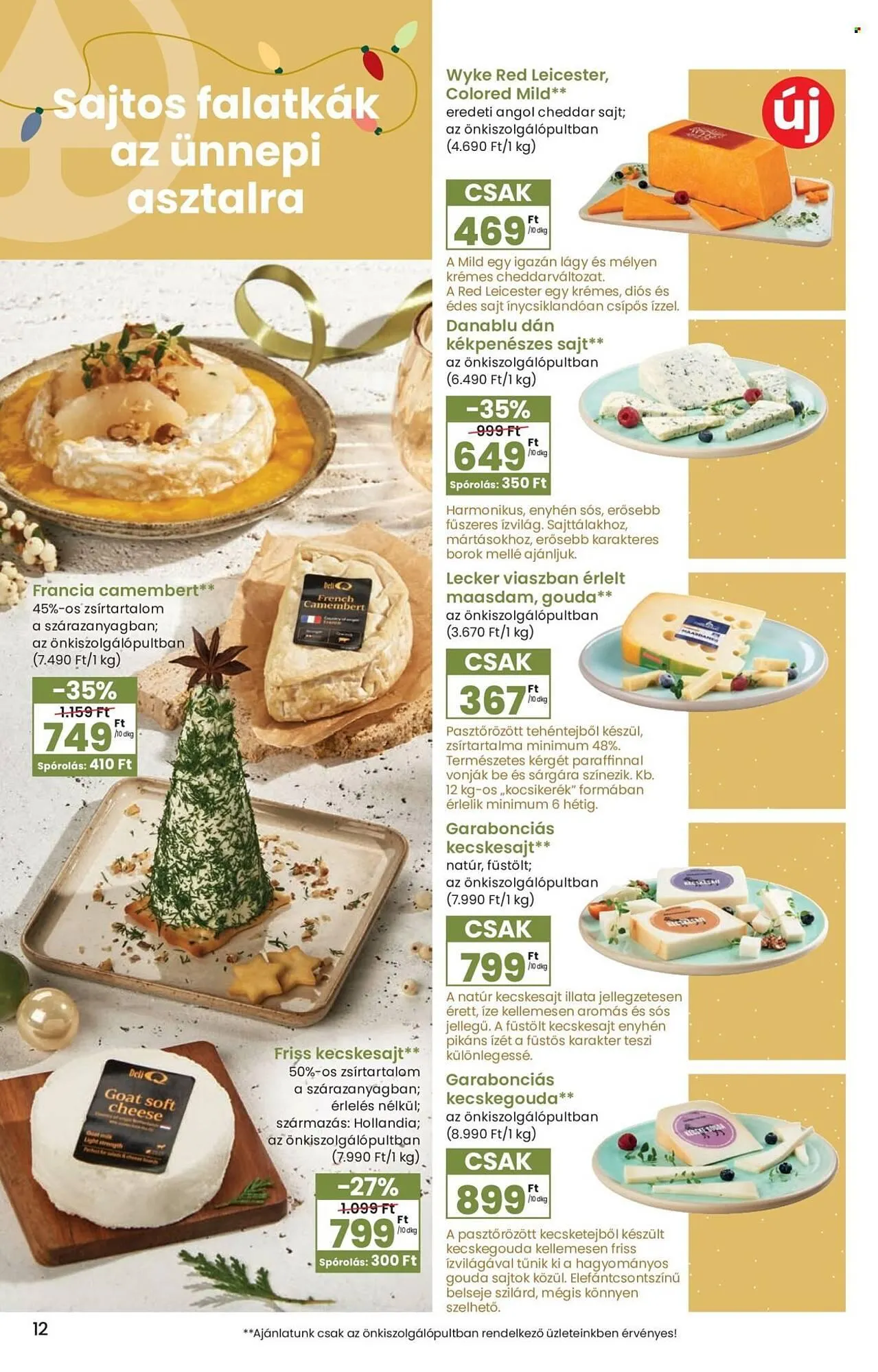 Katalógus Spar akciós újság november 27.-tól december 27.-ig 2025. - Oldal 12