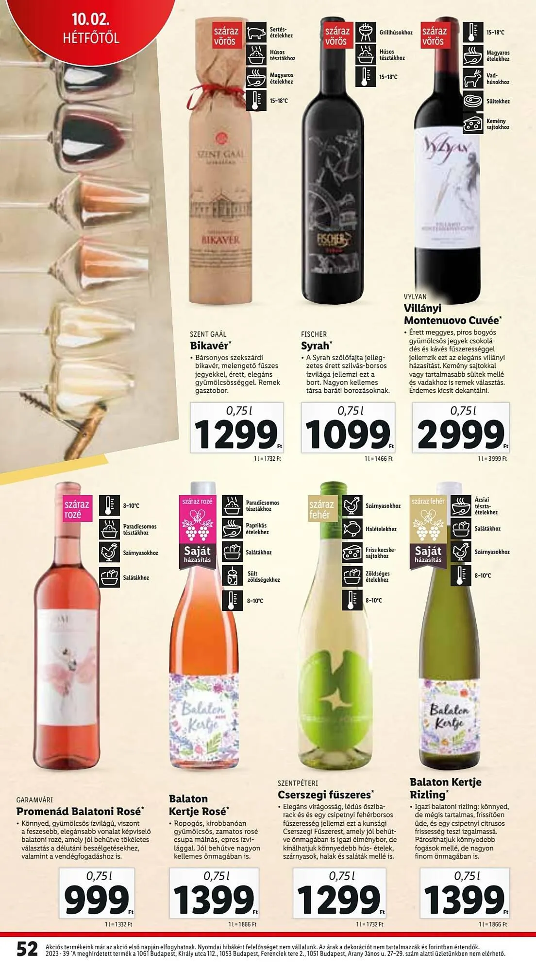 Katalógus Lidl akciós újság szeptember 28.-tól október 4.-ig 2023. - Oldal 52