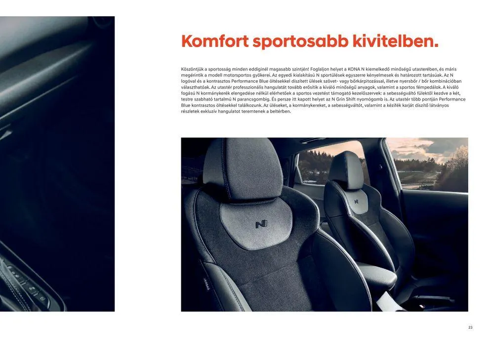 Katalógus Hyundai KONA N -akciós november 17.-tól november 17.-ig 2024. - Oldal 23
