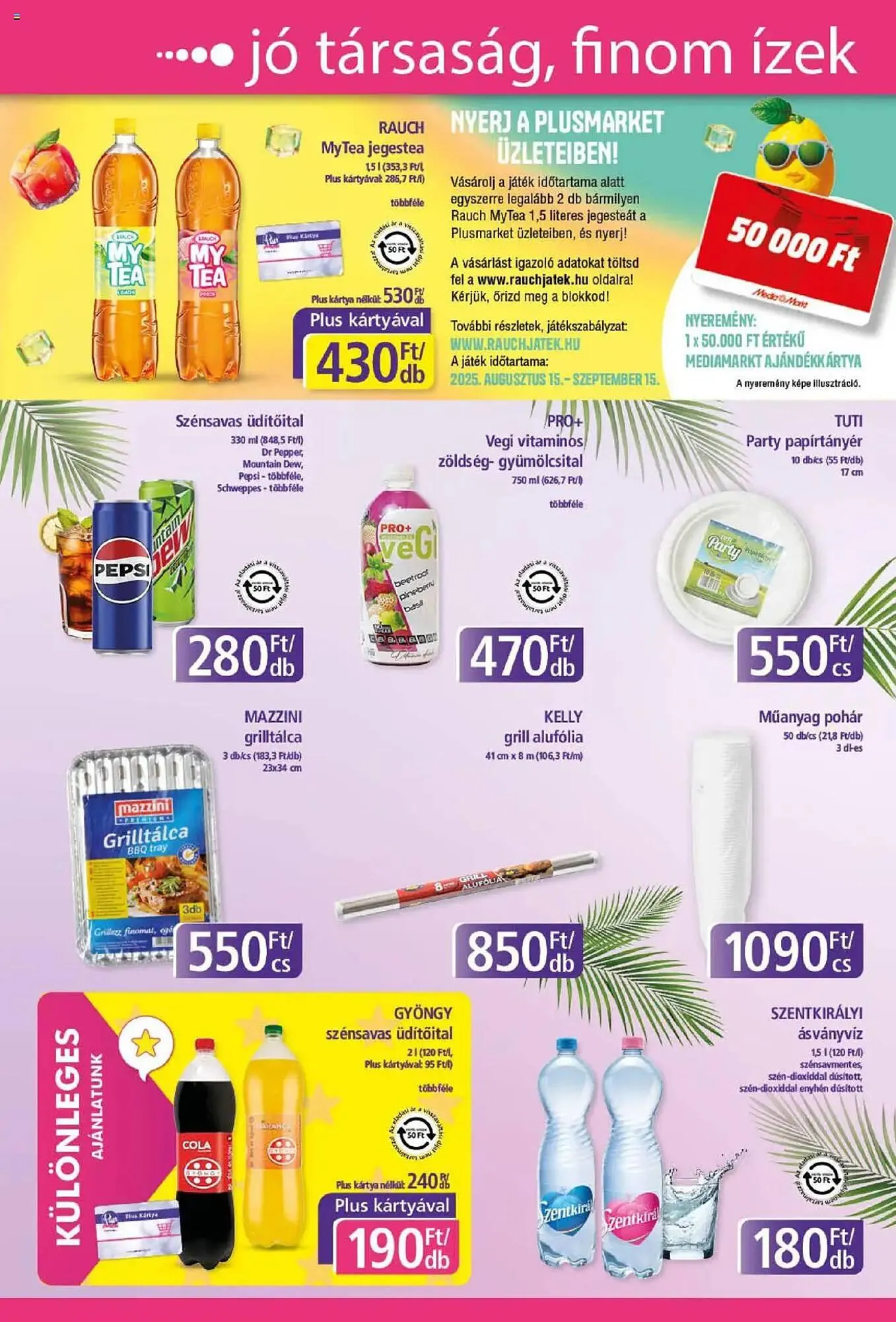 Katalógus PlusMarket akciós újság augusztus 7.-tól augusztus 16.-ig 2025. - Oldal 10