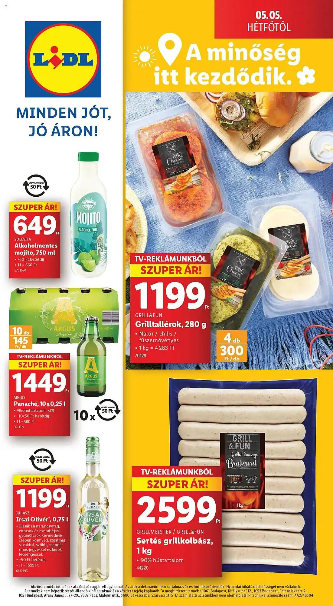 Katalógus Lidl akciós újság április 30.-tól május 7.-ig 2025. - Oldal 74