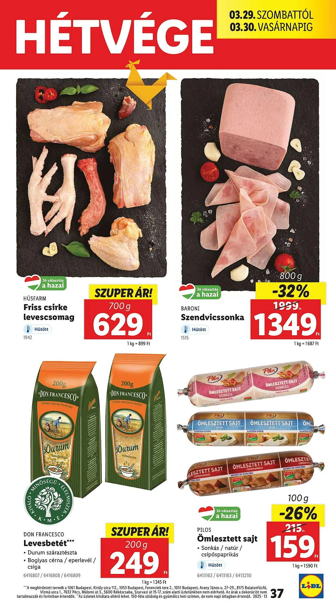 Katalógus Lidl akciós újság március 27.-tól április 2.-ig 2025. - Oldal 37