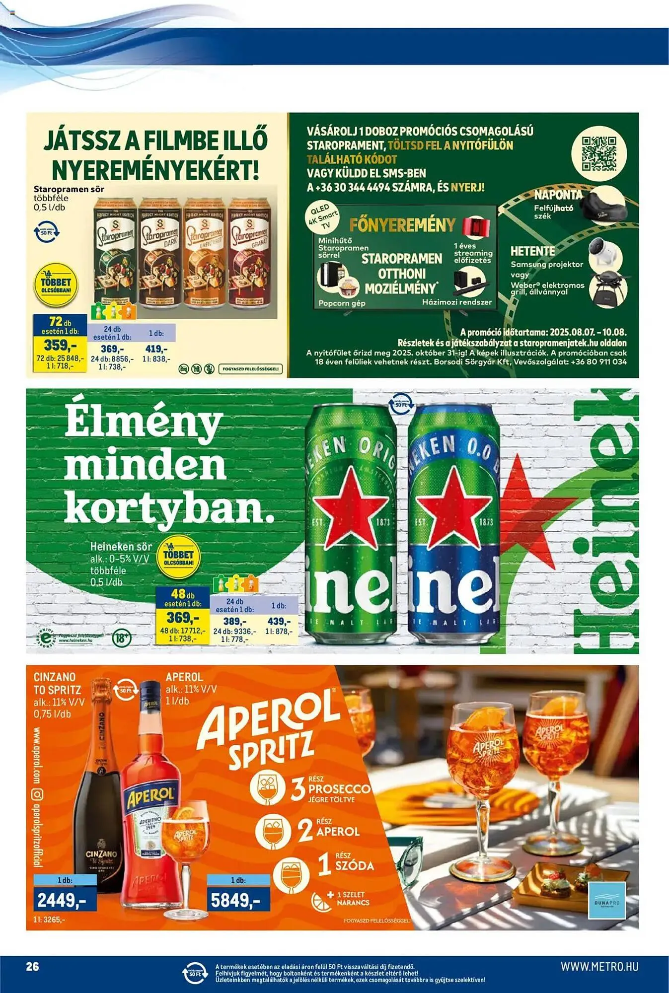 Katalógus Metro akciós újság augusztus 1.-tól augusztus 14.-ig 2025. - Oldal 26