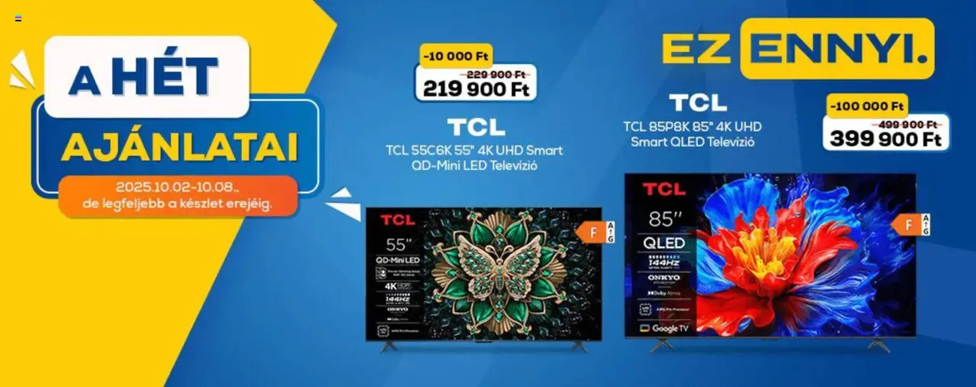 Katalógus Euronics akciós újság október 2.-tól október 8.-ig 2025. - Oldal 3