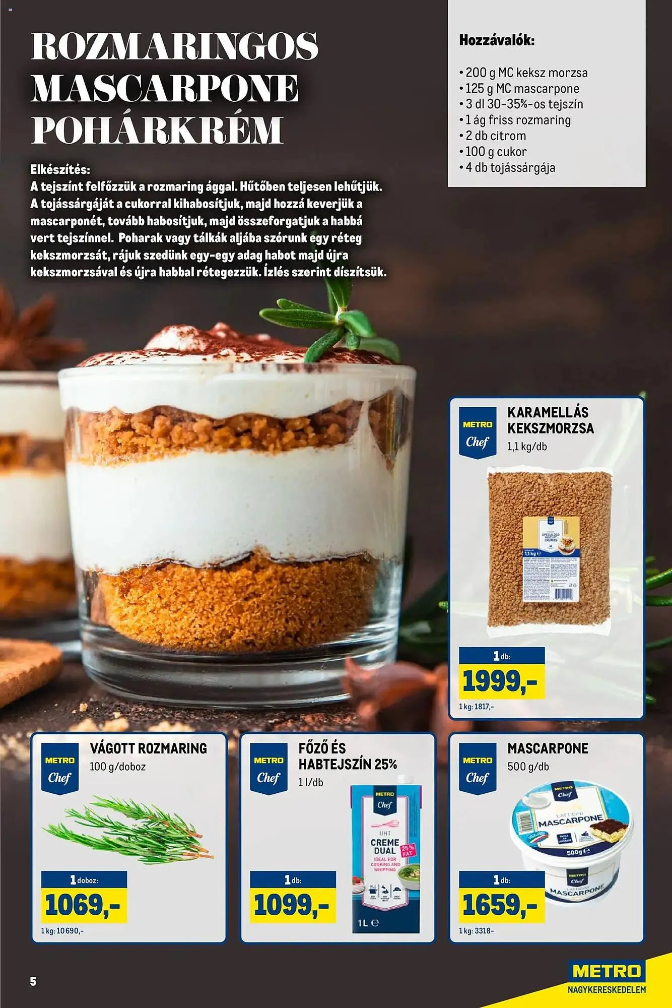 Katalógus Metro akciós újság március 1.-tól április 4.-ig 2026. - Oldal 5