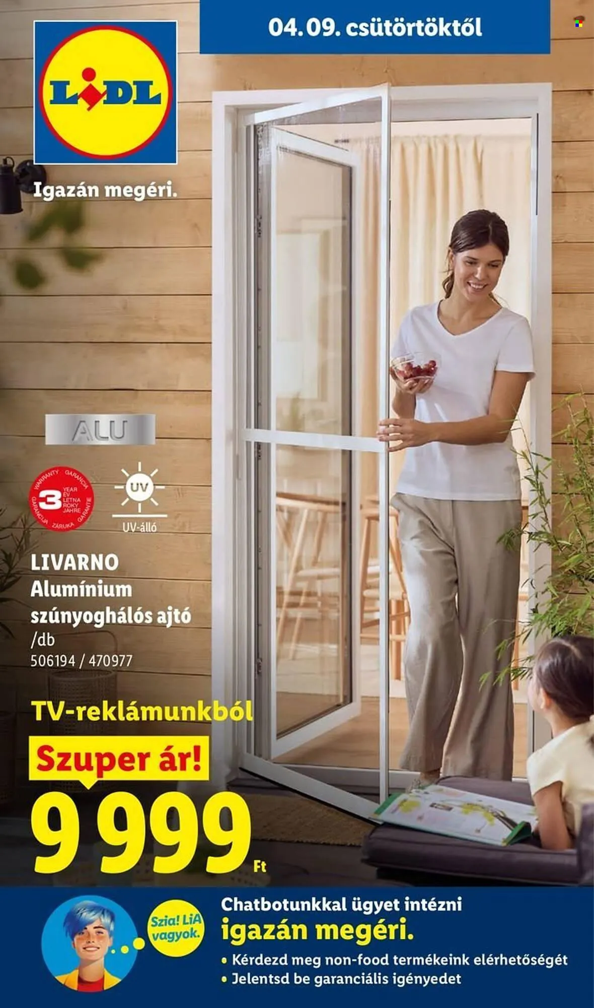 Katalógus Lidl akciós újság április 9.-tól április 15.-ig 2026. - Oldal 1