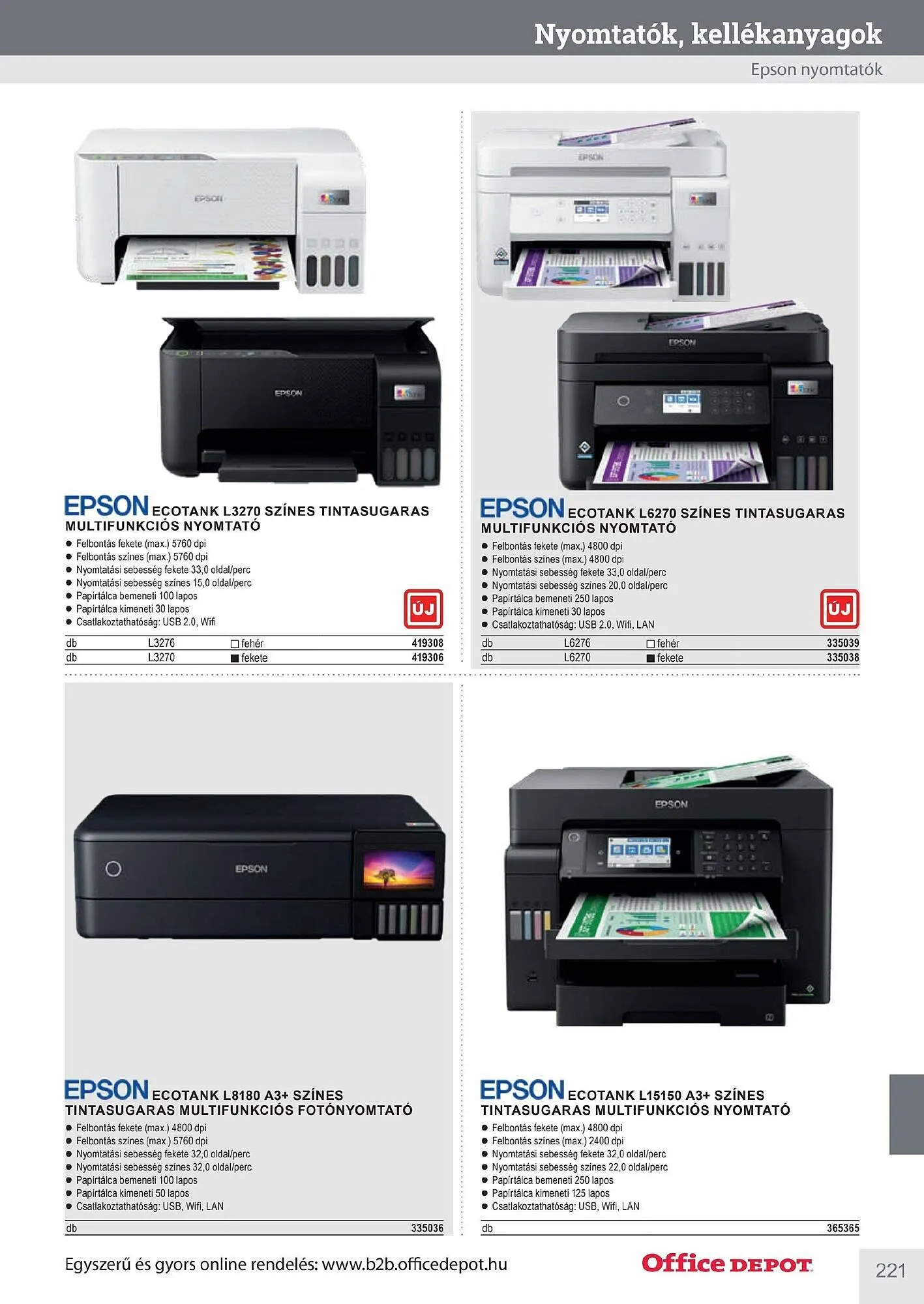 Katalógus Office Depot akciós újság május 9.-tól december 31.-ig 2026. - Oldal 221