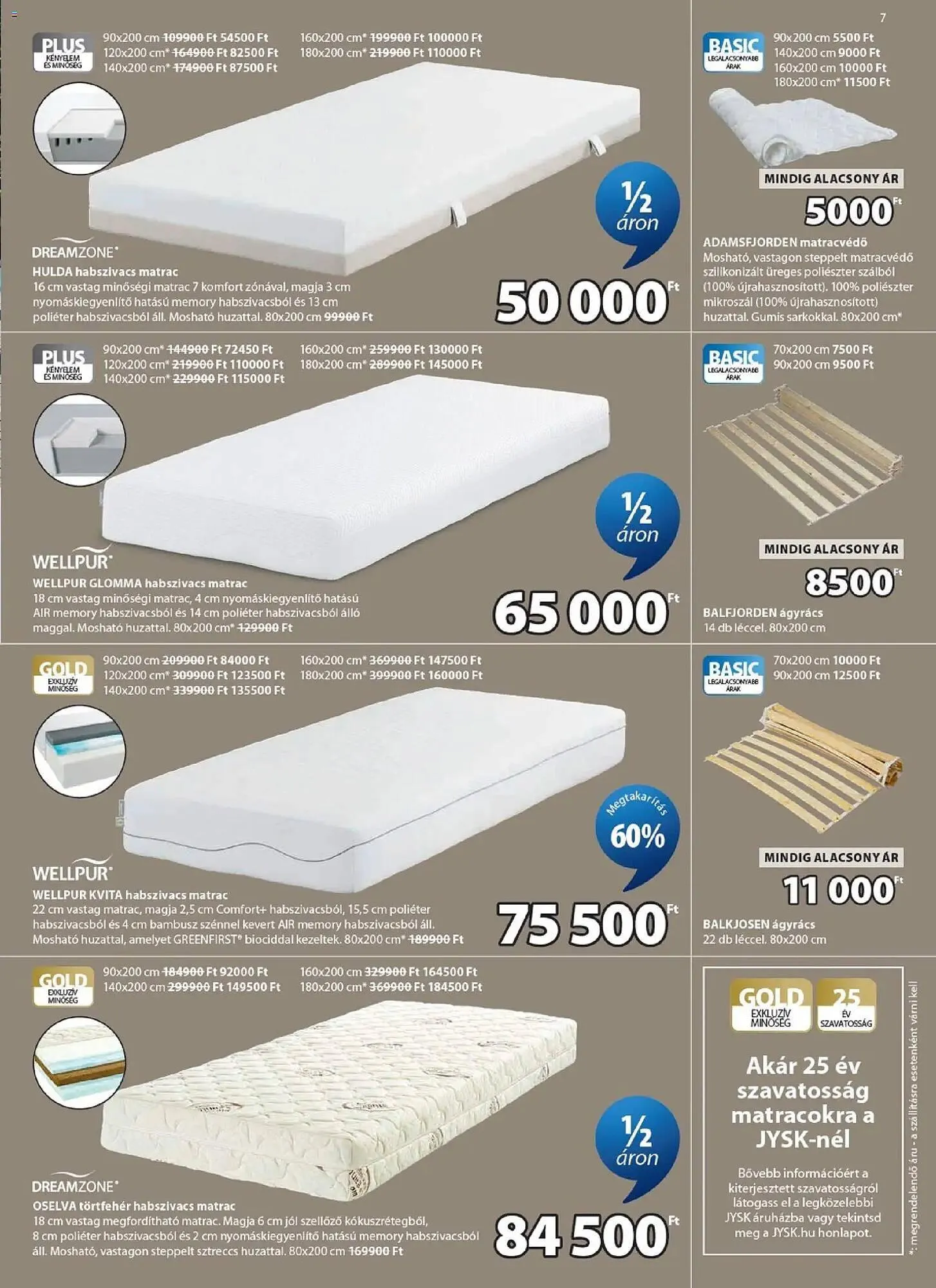 Katalógus JYSK akciós újság március 25.-tól április 7.-ig 2026. - Oldal 7
