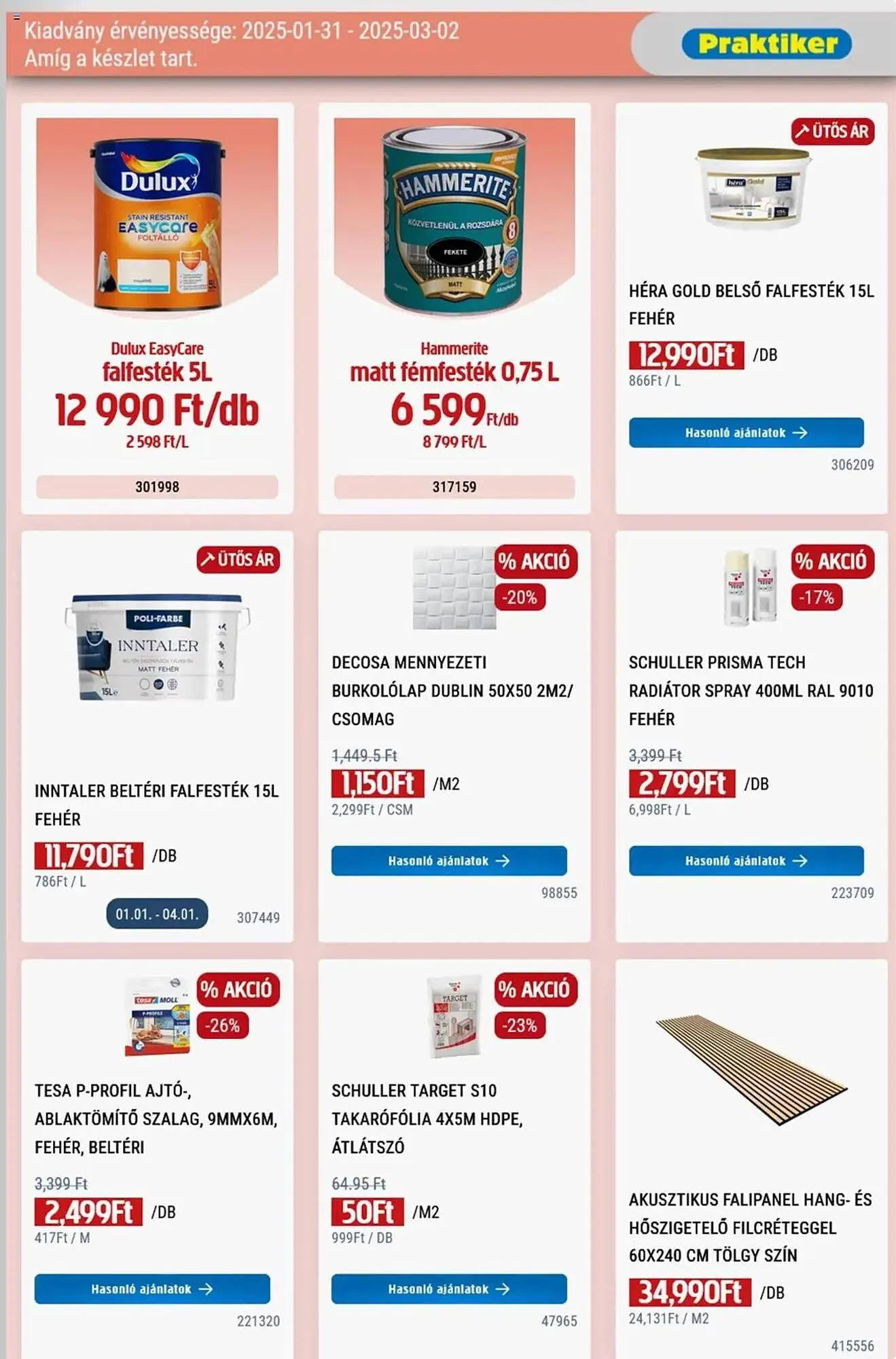 Katalógus Praktiker akciós újság január 31.-tól március 2.-ig 2025. - Oldal 7