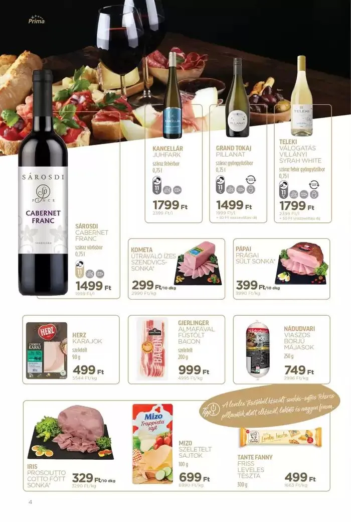 Katalógus Kulináris kavalkád november 14.-tól december 31.-ig 2024. - Oldal 4
