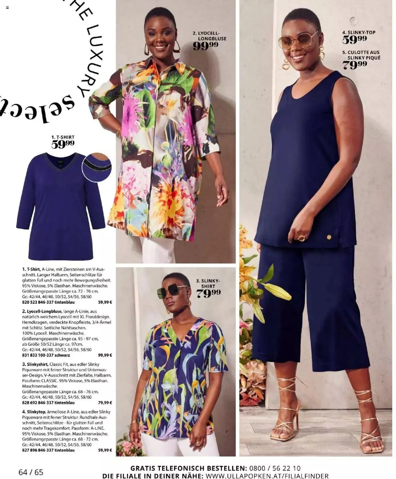 Katalógus Ulla Popken Akciós újság július 1.-tól július 31.-ig 2024. - Oldal 64