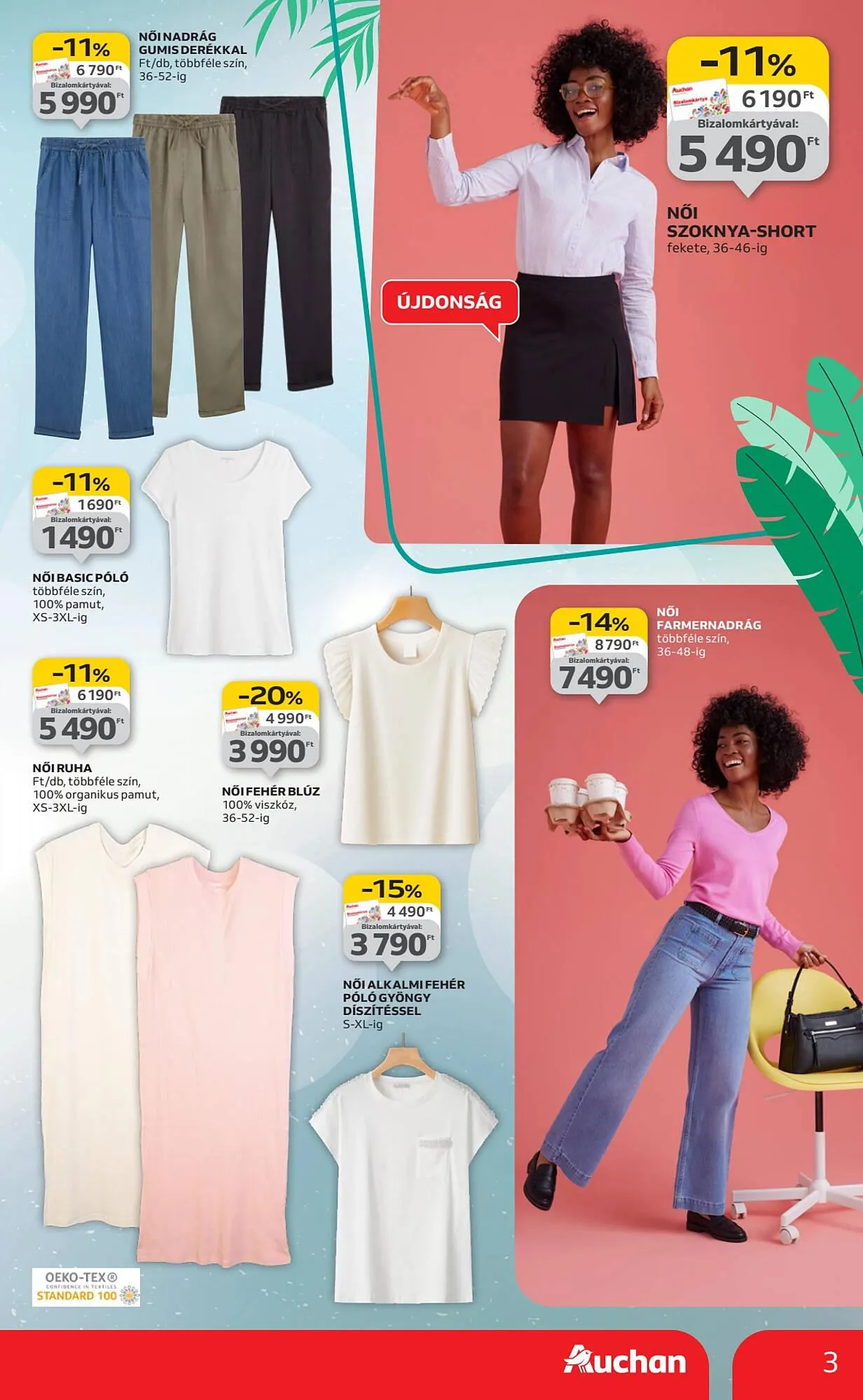 Katalógus Auchan akciós újság július 31.-tól augusztus 27.-ig 2025. - Oldal 3