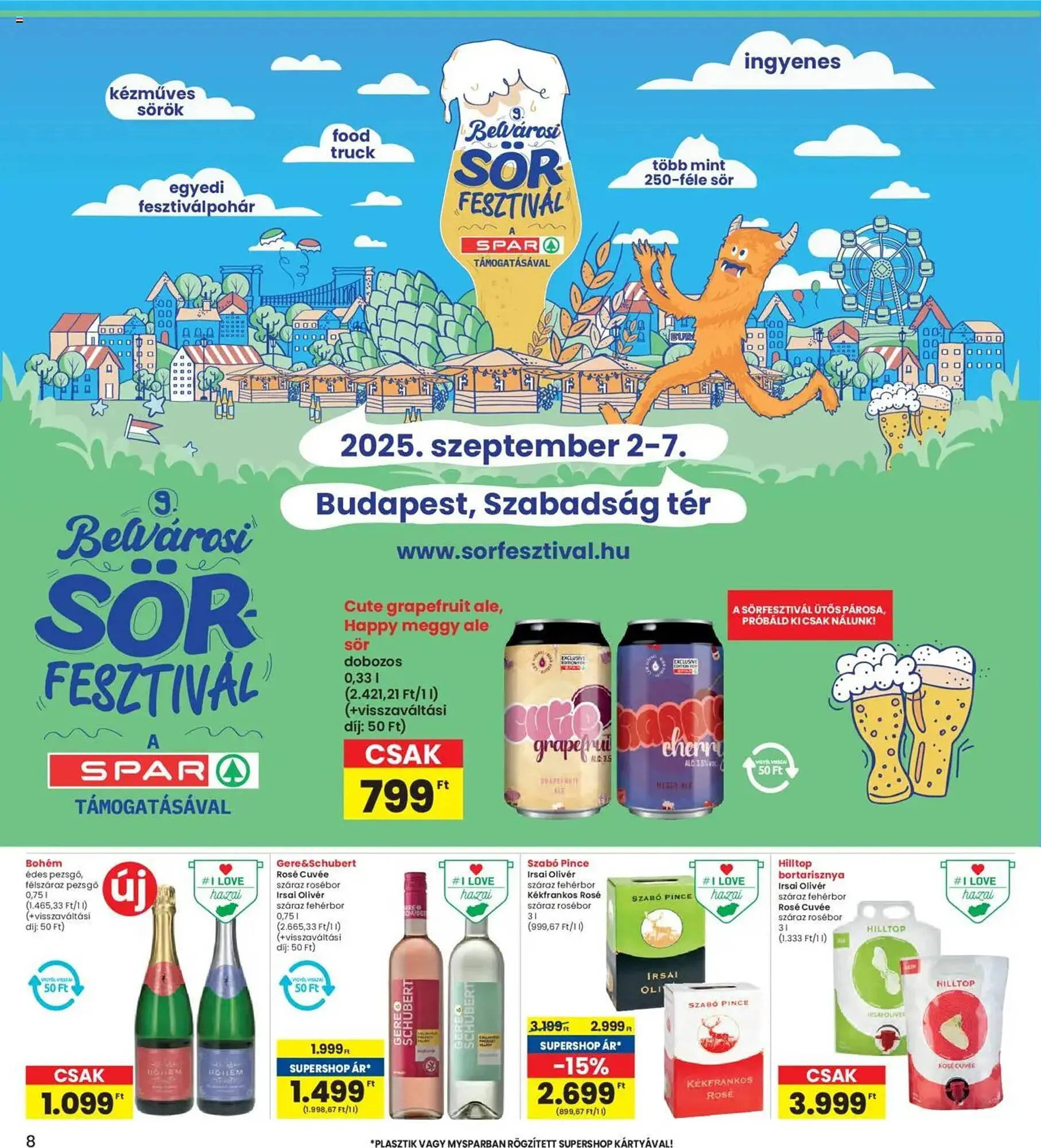 Katalógus Interspar akciós újság augusztus 7.-tól augusztus 13.-ig 2025. - Oldal 8