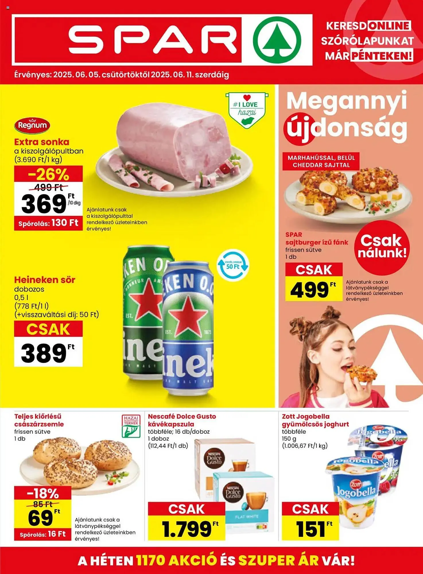 Katalógus Spar akciós újság június 5.-tól június 11.-ig 2025. - Oldal 1