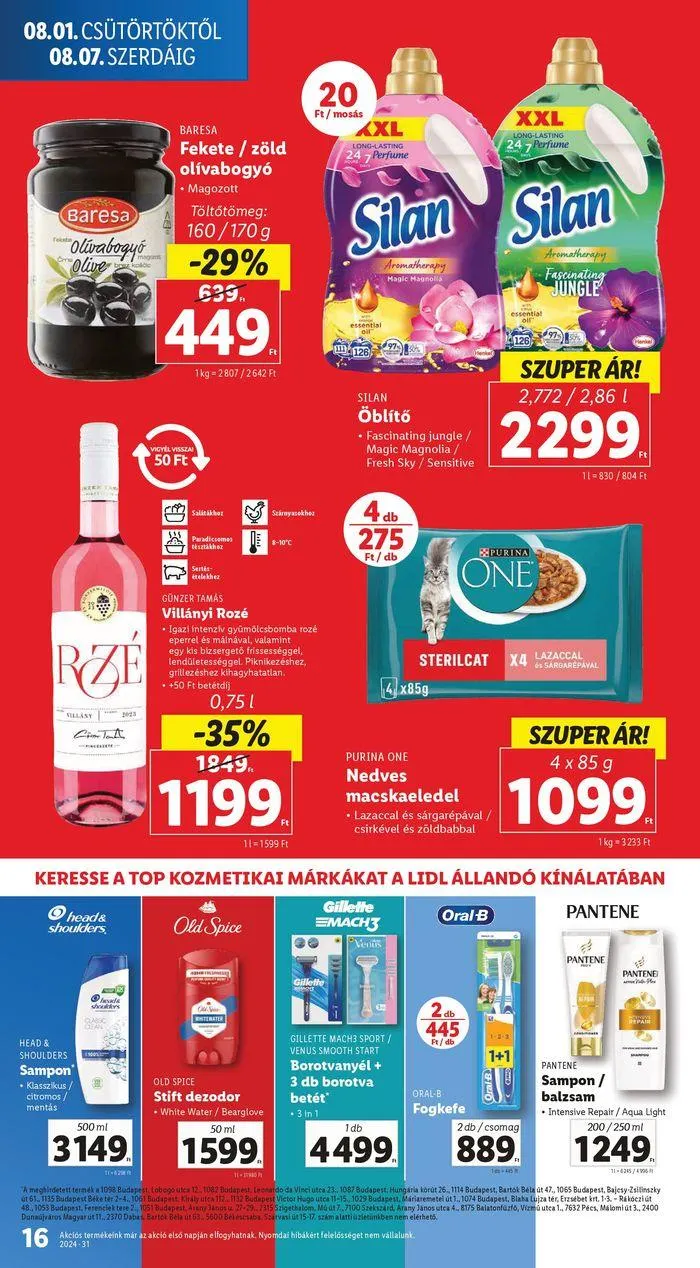 Katalógus Akciós újság – 31. hét augusztus 6.-tól augusztus 7.-ig 2024. - Oldal 16